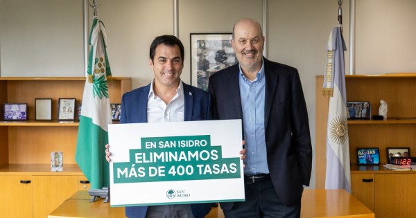 Ramón Lanús elimina 400 tasas para 2025 en San Isidro