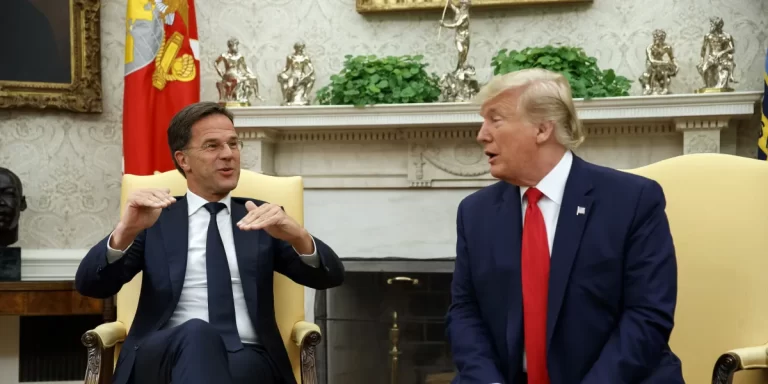 Donald Trump se reunió con el jefe de la OTAN para discutir sobre “seguridad global”