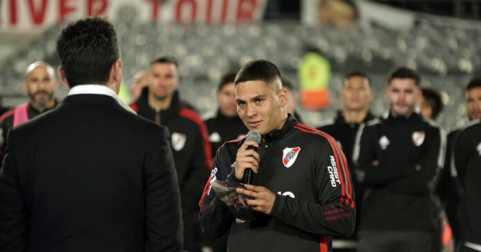 River vs Rosario Central. Gallardo. 16.10.2022 Foto Maxi Failla