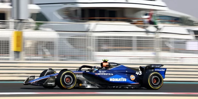 Gran Premio de Abu Dhabi: Colapinto terminó séptimo en el primer entrenamiento