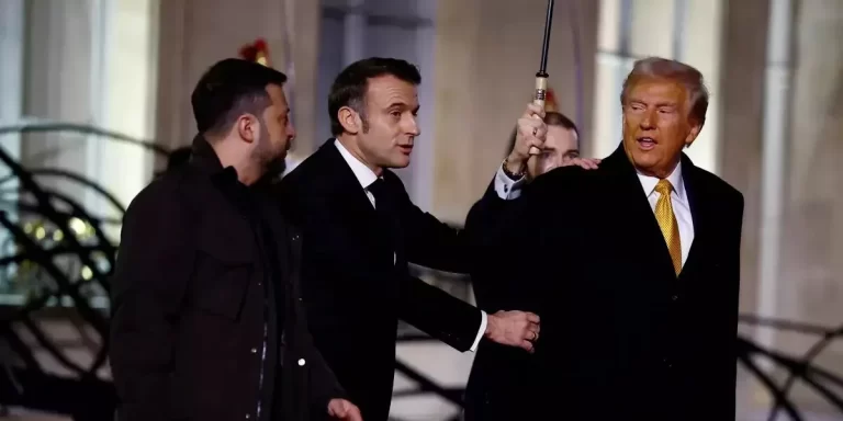 Macron, Trump y Zelenski se reunieron para definir el futuro de su trabajo en conjunto