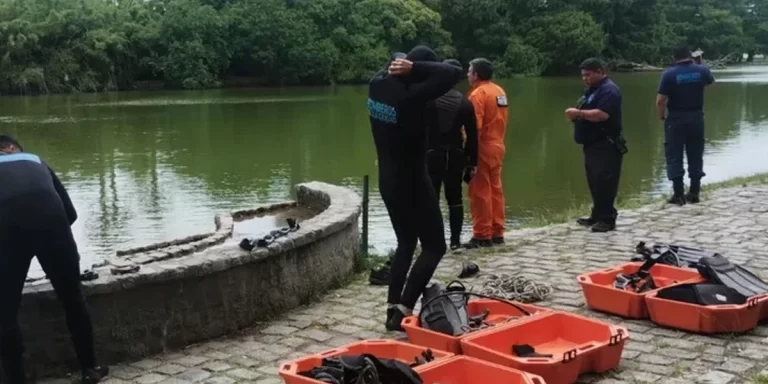 Encontraron un cuerpo en los lagos de Palermo