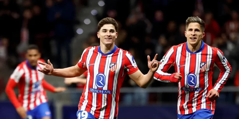 Con el aporte goleador de Julián Álvarez, Atlético Madrid ganó y se acomodó en la Champions League
