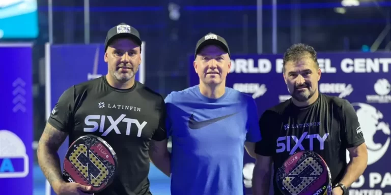 Los ex futbolistas que ganaron el Masters de Pádel