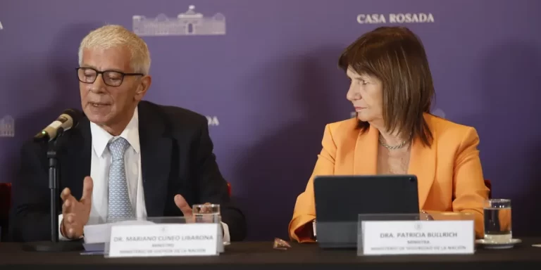 Bullrich y Cúneo Libarona anunciaron la Mesa de Articulación Judicial contra el Narcotráfico