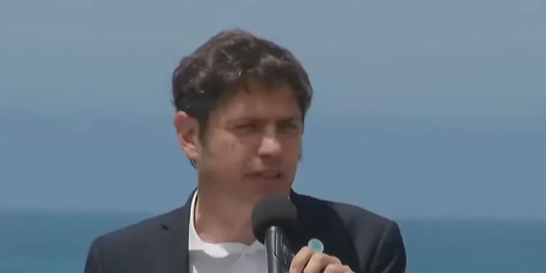 Axel Kicillof: “Si no hubiera Estado, no habría verano”