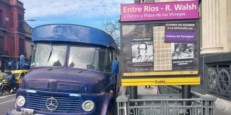 Legisladores libertarios buscan cambiar el nombre a la estación de subte Rodolfo Walsh
