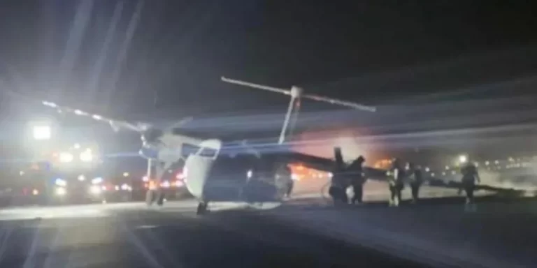 Un avión de Air Canada se incendió por una falla en su tren de aterrizaje