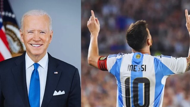 Joe Biden honra a Lionel Messi con la Medalla Presidencial de la Libertad