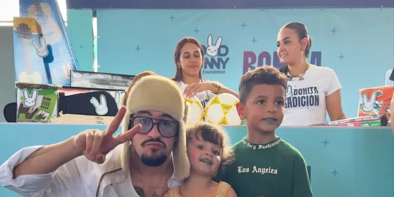 Bad Bunny realizó un evento de caridad previo a la celebración de reyes: “Siempre motivado para los míos”