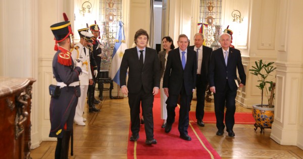 Milei recibió al venezolano Edmundo González y le ofreció asilo