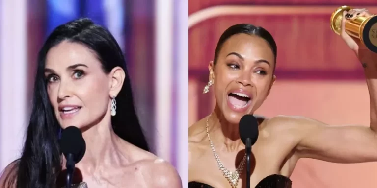 Golden Globes 2025: el sentido discurso de Demi Moore, la emoción de Zoe Saldaña y la lista completa de ganadores