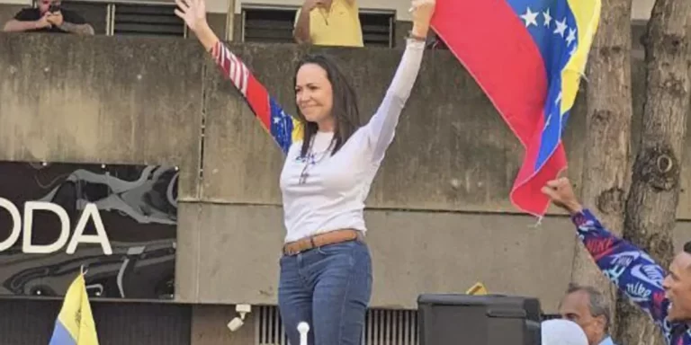 Liberaron a María Corina Machado luego de haber sido detenida en Venezuela