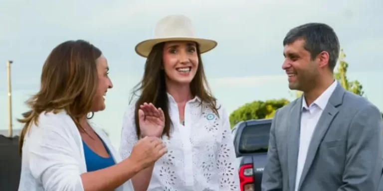 Victoria Villarruel participó de la inauguración del Festival de Doma y Folklore de Jesús María