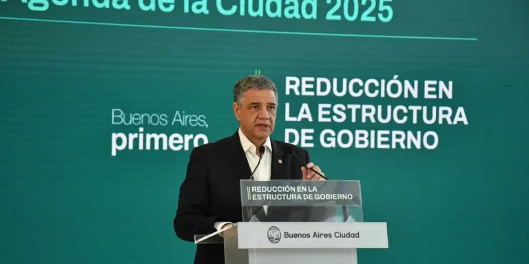 Jorge Macri comunicó la reducción de la estructura del Gobierno porteño