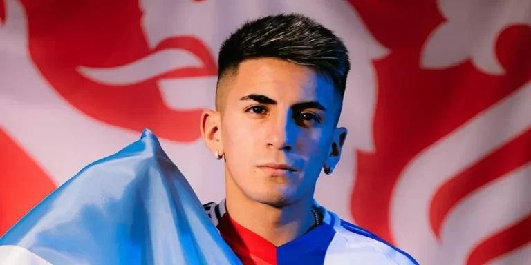 Thiago Almada fue presentado como nuevo refuerzo de Olympique Lyon