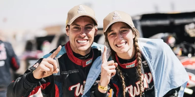 Nicolás Cavigliasso y Valentina Pertegarini: eran compañeros de colegio, se casaron y son campeones del Rally Dakar 2025