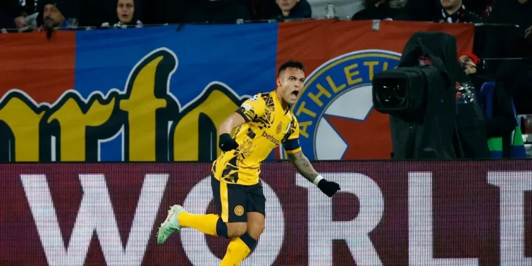 Lautaro Martínez marcó en el triunfo de Inter por Champions League e hizo historia