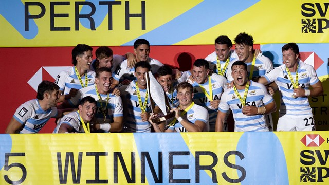 Los Pumas 7s se consagraron bicampeones en Perth