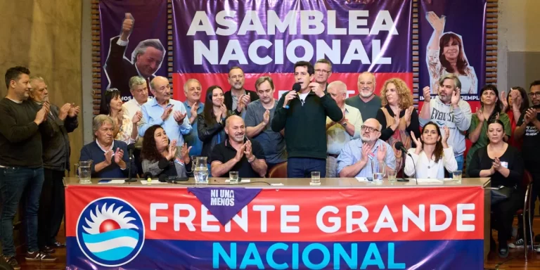El Frente Grande convoca a marchar el sábado bajo el lema “La patria no se vende, el orgullo se defiende”