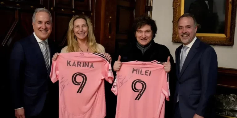 Milei se reunió con Jorge Mas, dueño de Inter Miami: analizaron inversiones y el desembarco de las SAD