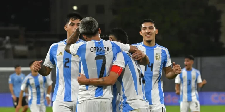 La Selección Argentina Sub 20 va contra Colombia por un triunfo que selle su pase al Mundial: horario y TV