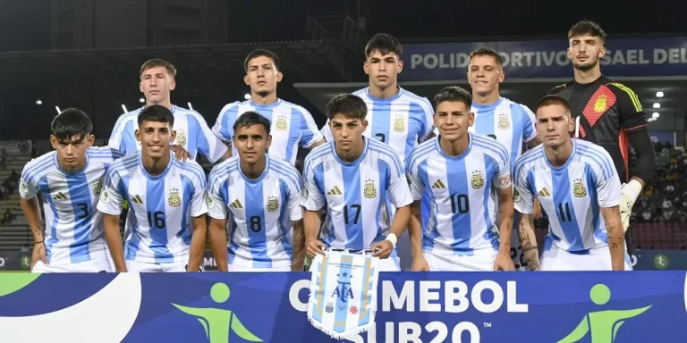La Selección Argentina va contra Brasil por el título del Sudamericano Sub 20: horario y TV del partido