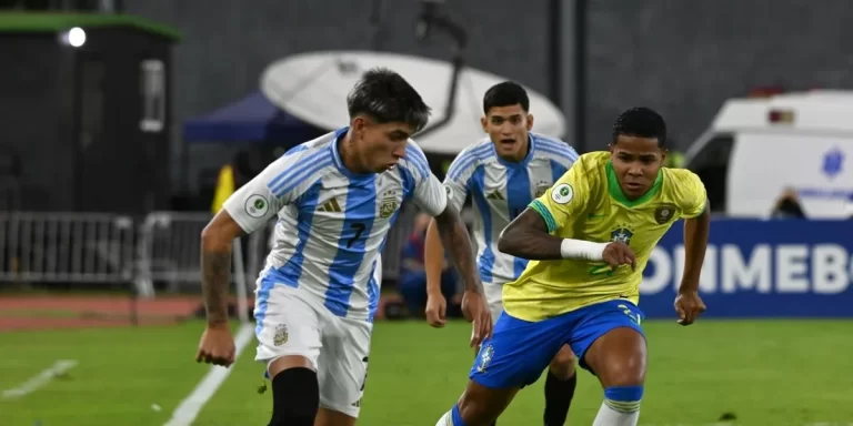 Sudamericano Sub 20: Argentina empató con Brasil y el campeón se definirá en la última fecha