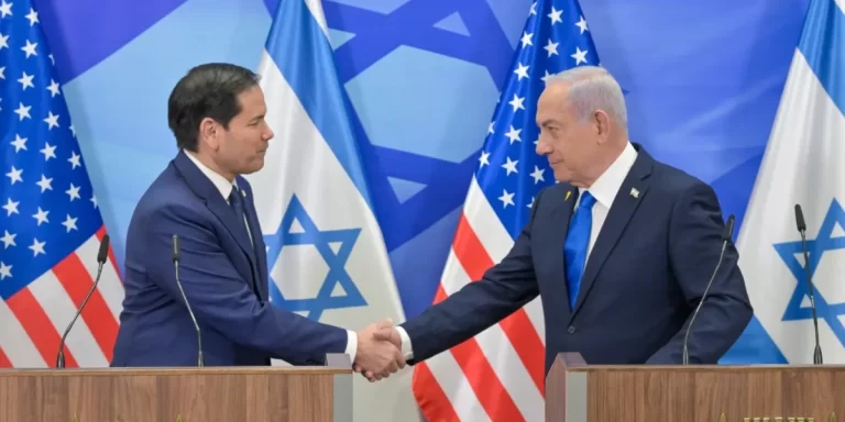 Marco Rubio se reunió con el primer ministro israelí Benjamín Netanyahu para ratificar la relación de EEUU con Israel