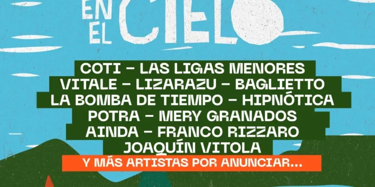 Llega “Lago en el Cielo”, un festival solidario por el sur argentino