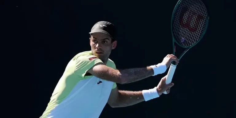 Tenis: Facundo Díaz Acosta quedó eliminado del ATP 250 de Santiago y cerró su gira por Sudamérica sin victorias