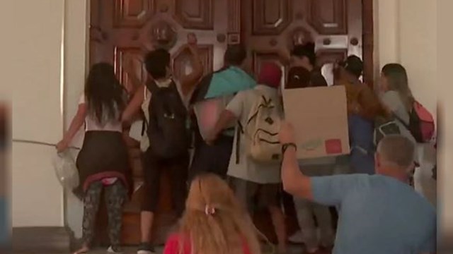 Incidentes en la marcha por Kim Gómez en La Plata: hay dos detenidos