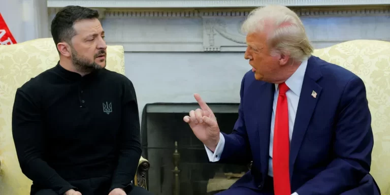 Tensión en la Casa Blanca: fuerte cruce entre Trump y Zelenski por la guerra en Ucrania