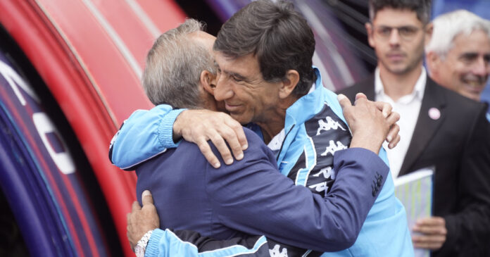 San Lorenzo vs Racing. Costas y Russo. 17.11.2024 Foto Maxi Failla