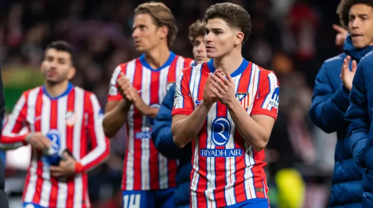 Julián Álvarez habló tras la eliminación del Atlético Madrid de la Champions League