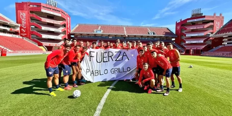 Independiente envió un mensaje de apoyo a Pablo Grillo, el fotoperiodista herido en las inmediaciones del congreso