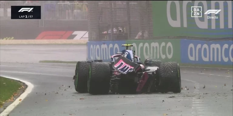 Alpine: El equipo de Colapinto en la Fórmula 1 tuvo un Gran Premio de Australia accidentado