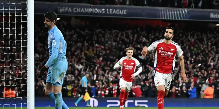 Champions League: Arsenal goleó al Real Madrid y sacó una buena ventaja de cara a la vuelta de los cuartos de final