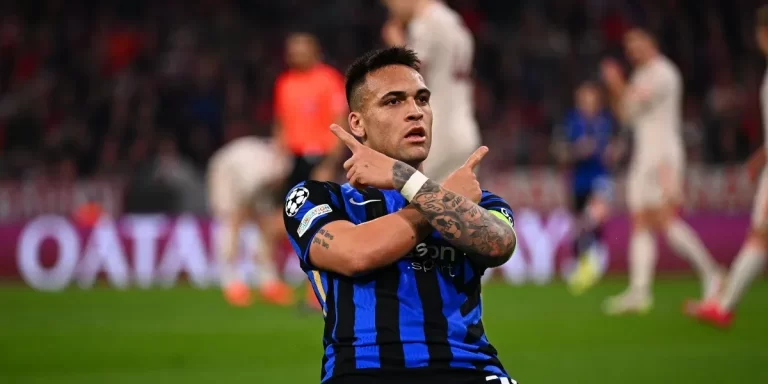 Con gol de Lautaro Martínez, Inter superó al Bayern Munich por la ida de los cuartos de final de la Champions
