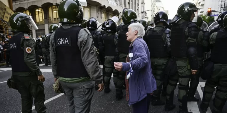 Marcha de los jubilados: Rechazan un recurso para impedir el despliegue de fuerzas federales en el Congreso