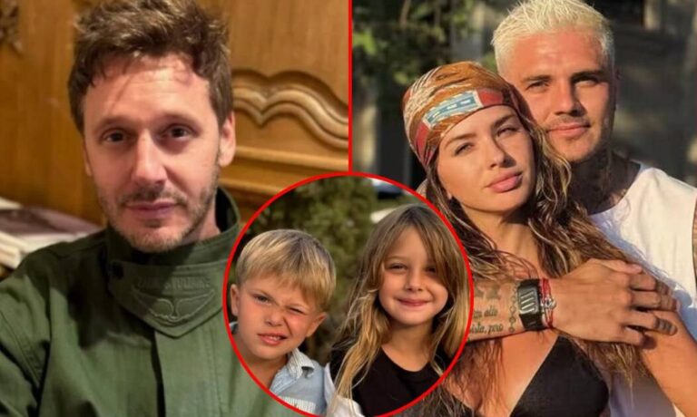 El pacto de Benjamín Vicuña con Mauro Icardi tras la tarde de picnic con los hijos de la China Suárez