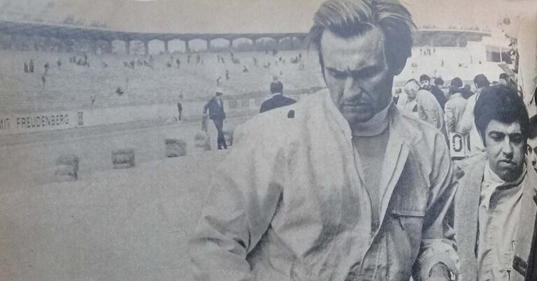 A 55 años del día que Carlos Reutemann debutó en Europa y lideró una carrera contra los mejores del mundo