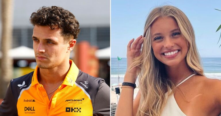 El romance silencioso de Lando Norris y la actriz Magui Corceiro: de los encuentros furtivos a la sombra de una estrella del fútbol