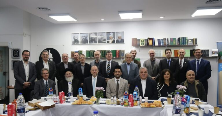 Líderes cristianos, judíos y musulmanes se reunieron para celebrar en hermandad sus fiestas