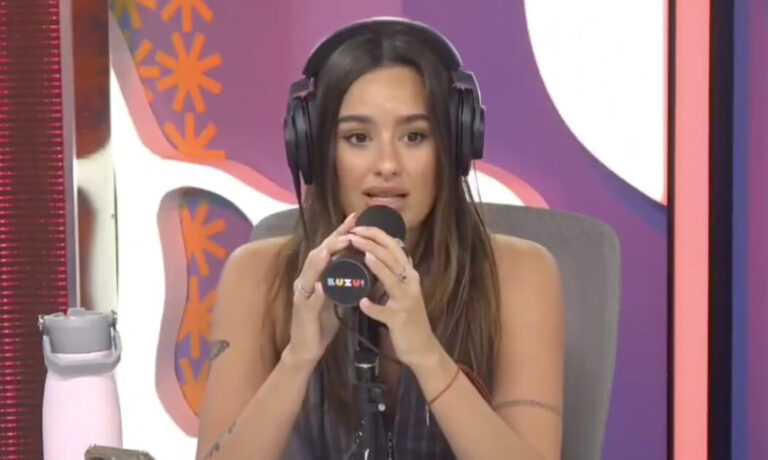 Flor Jazmín Peña confirmó por qué se baja de Luzu TV y abandona a Nico Occhiato