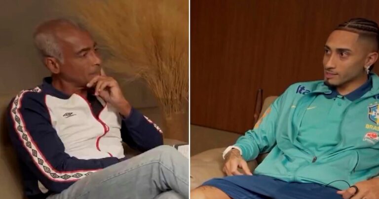 Sorpresa: Romario dejó expuesto a Raphinha tras la entrevista que encendió la polémica antes de la goleada de Argentina a Brasil