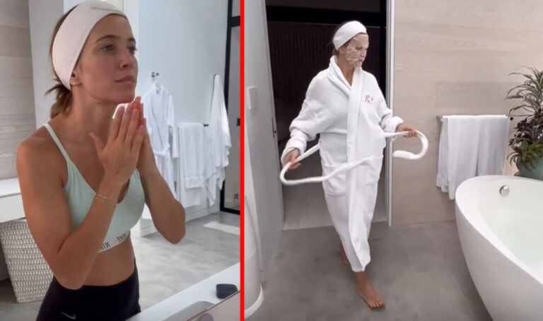 Luisana Lopilato mostró cómo diseñó el baño principal de su casa: “Mi lugar en el mundo”