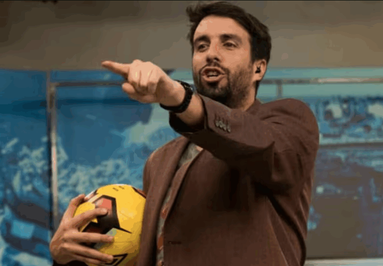 El video: así juega al fútbol Flavio Azzaro, el periodista deportivo más polémico