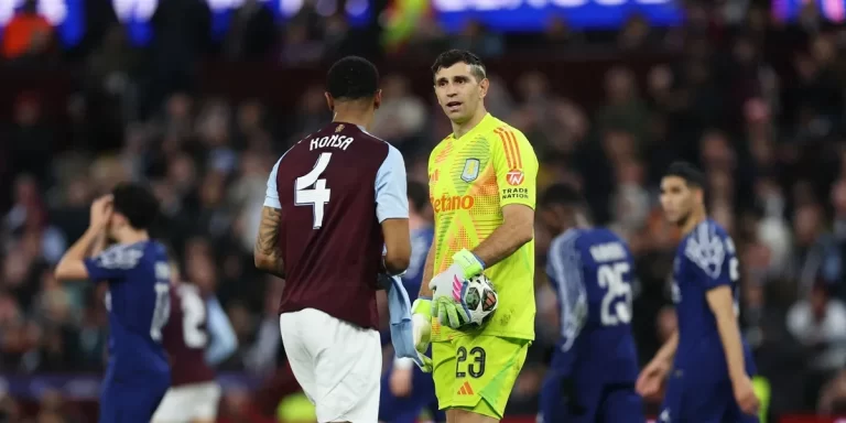 El mensaje de Emiliano “Dibu” Martínez tras la eliminación de Aston Villa de la Champions League