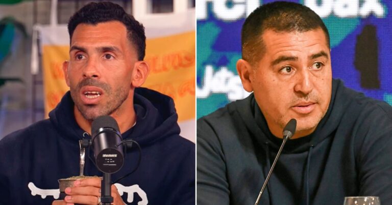 La postura de Riquelme ante el pedido de Carlos Tevez de hacer su partido despedida en la Bombonera